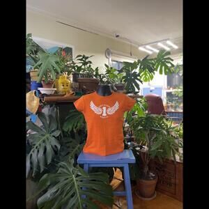 Harley-Davidson Vintage Orange Tee - Size M